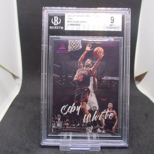 2019-20 Panini Chronicles Luminance PINK COBY WHITE #145 RC BGS 9 GEM MINT